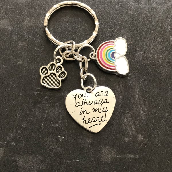 Pet Remembrance Keyring