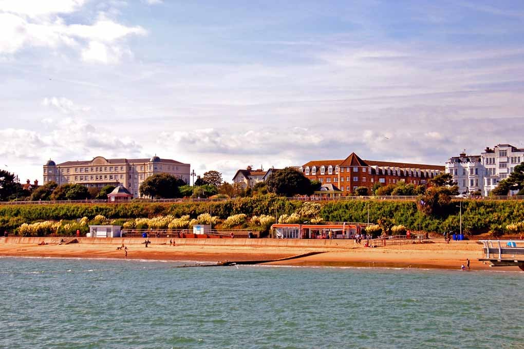 Clacton On Sea Beach Essex England UK Photograph Print