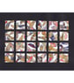Original abstract monoprint paper collage golden days – FOD3 - Image 2