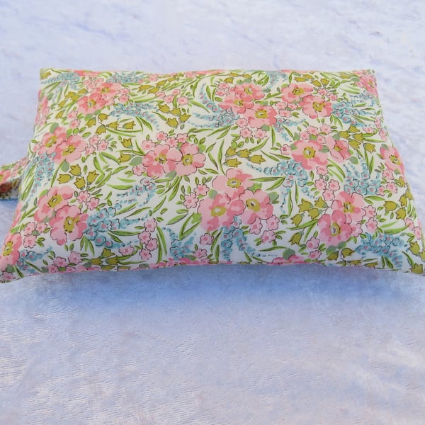 Palm rest, wrist support, made from Liberty Tana Lawn, floral