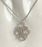 Celtic Cross Sterling Silver Chainmaille Pendant - Image 8