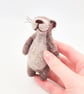 Woolly Otter - Needle Felted Handmade Decoration