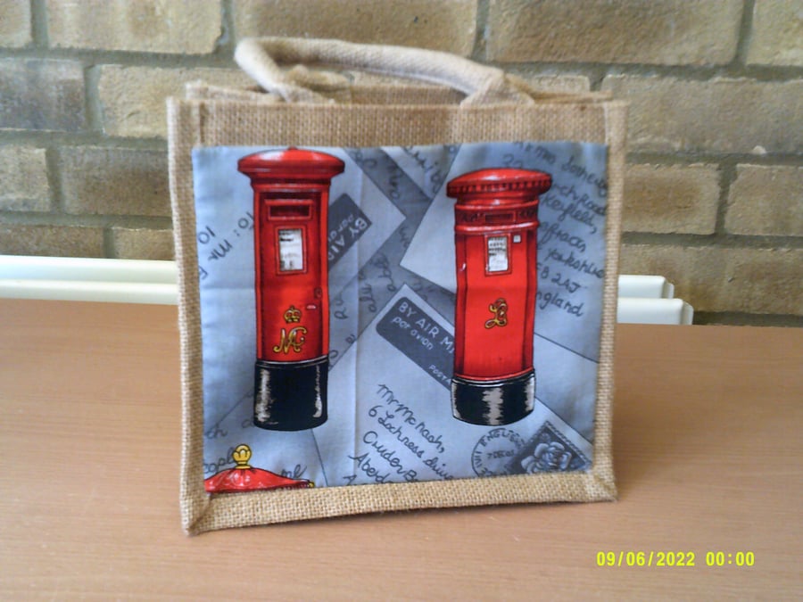 Post Boxes Small Jute Bag Folksy