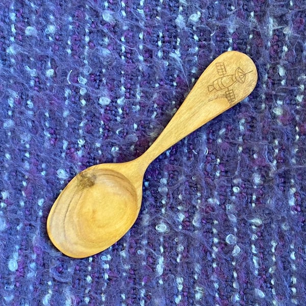 Cherry wood ‘Satellite’ Pocket Spoon