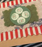 Wooden floral brooch - Image 6