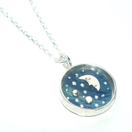 To the moon and back necklace