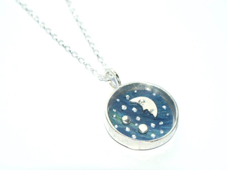 To the moon and back necklace