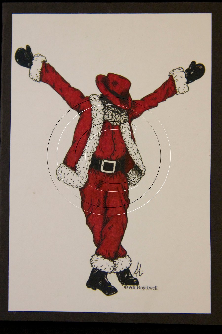 Christmas Card: Santa Jackson
