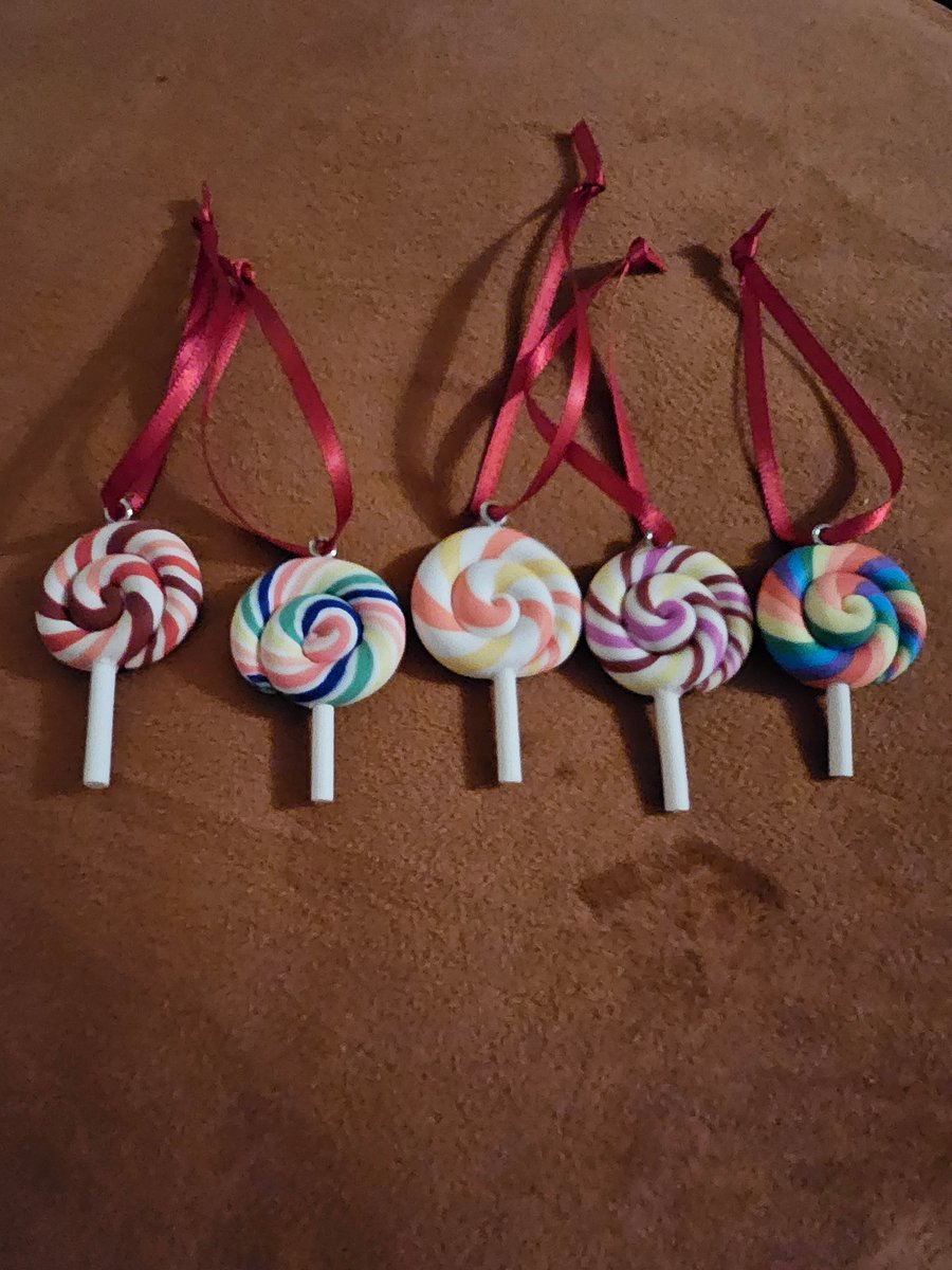 Mini Lollipop Tree Decorations