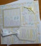 Neutral New Baby Card - Cute as a Button - Image 8