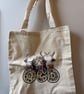 Obsessive Cow Disorder Highland Cow Tote 