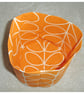 Toilet Roll Holder Loo Roll Storage Basket Bathroom Kitchen Orange Shampoo Tidy - Image 3