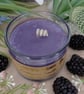 Rhubarb and Blackberry Artisan Soy Wax Candle Eco Friendly Gift - Image 3