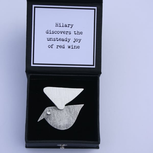 Hilary discovers the unsteady joy of red wine