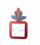 Superhero Crouching Character Light Switch Frame