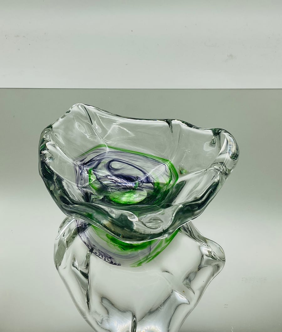 Lilac Moss Trinket Dish