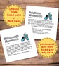 Marathon Definition Card - card for runner, good luck, well done, any run