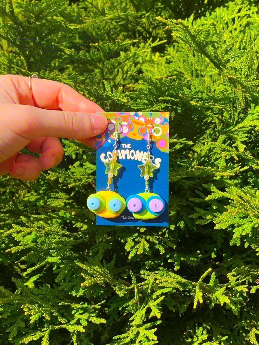 Clay Earrings - The Commoners - Pair 2