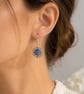 Sodalite Message in a  Bottle Earrings - Image 3