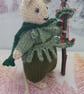 Hand Knitted Mouse -Toby Twig - Image 5