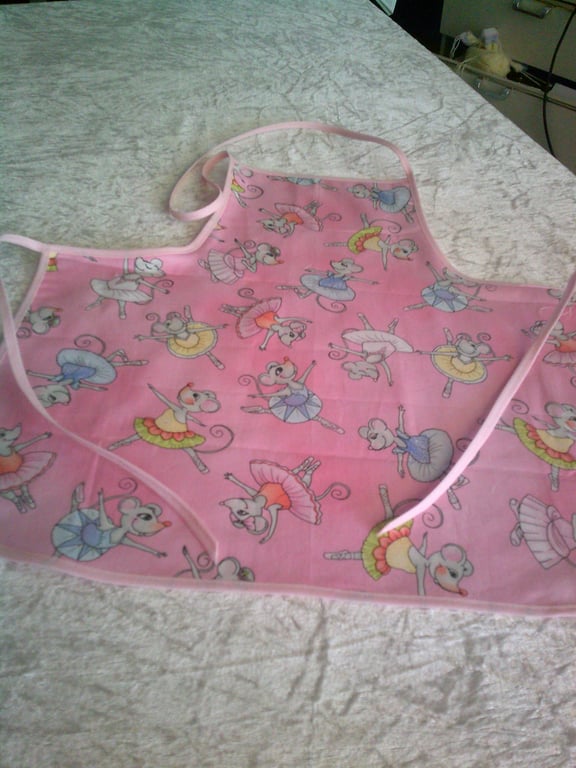 Ballerina Mice Baby Apron