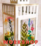 WORKSHOP Sunday 21st June 2026 11am - 3pm - Fused Glass Floral Lantern