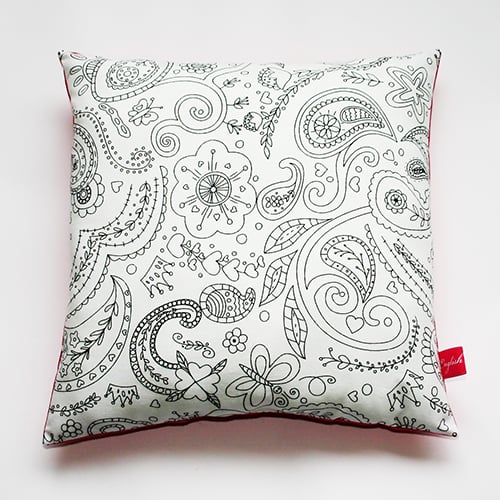 Colour Me Cushion - Pink