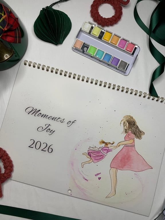 2026 Calendar - Double page Wall Calendar - Planner