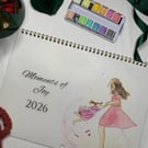2026 Calendar - Double page Wall Calendar - Planner