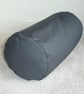 Bolster Pillow Cover Grey 8x18 Round Cylinder Plain Block 18" Neckroll Cushion