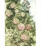 Cornish Hedgerow - Original Collagraph Print - Floral Art - Image 2