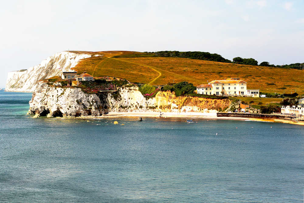 Picture Freshwater Bay, Isle of Wight photo print