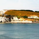 Freshwater Bay Isle of Wight Photo Print - Coastal Wall Art