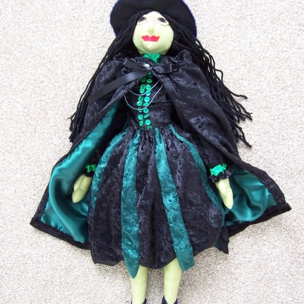 Handmade Witch Decorative Doll