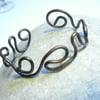 Antiquated Copper Wire Bangle
