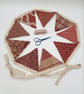 Red and gold traditional bunting.   - Image 1