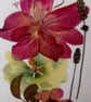 Rare Gladioli. Handmade Pressed Flower picture. A5 size 8x3inx 5.8in - Image 3