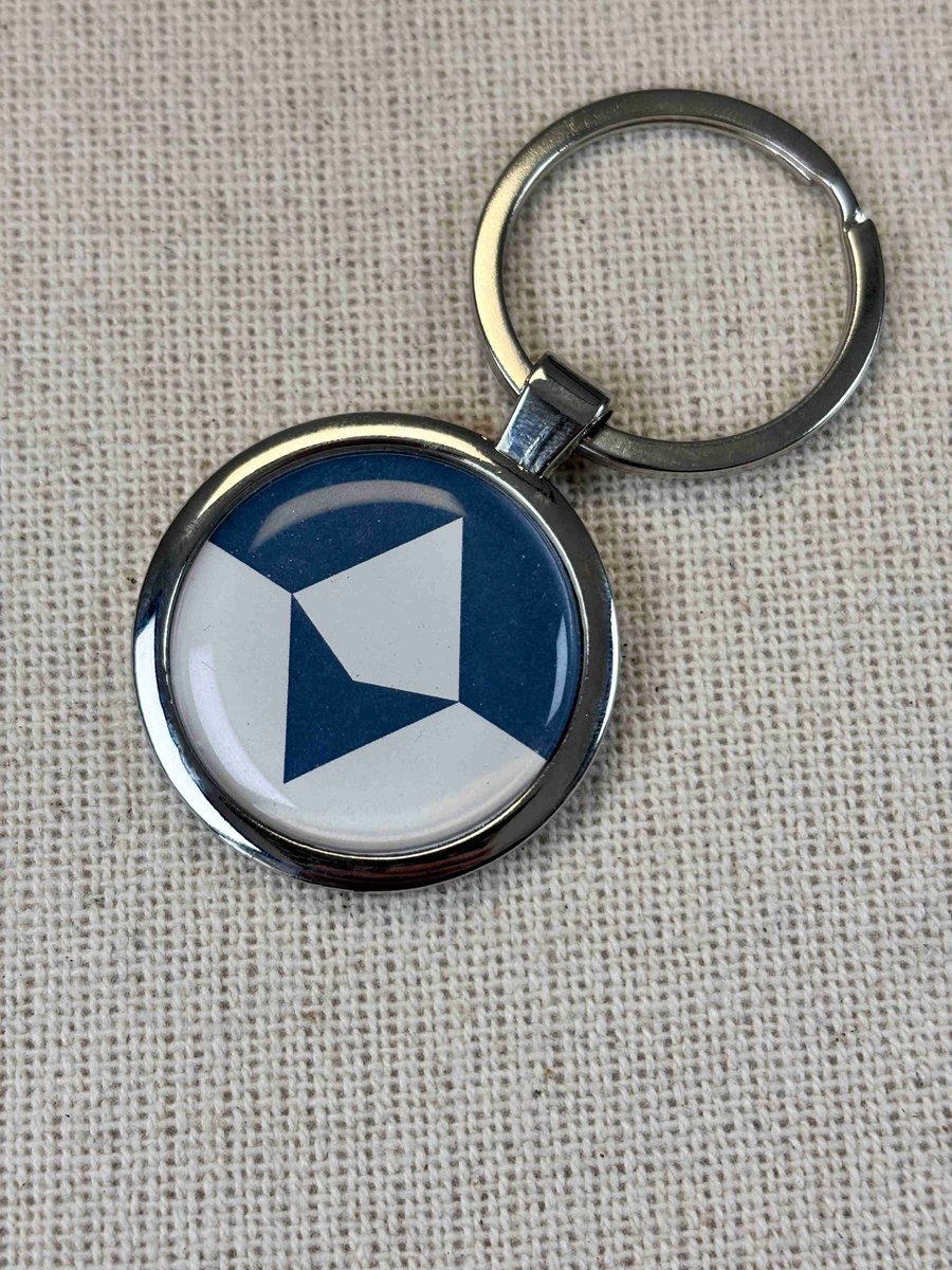 Antarctica Flag Keyring
