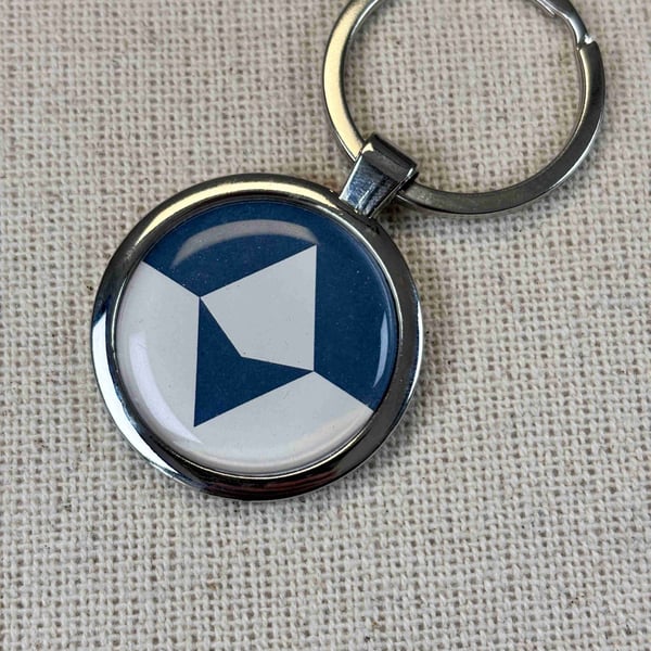 Antarctica Flag Keyring