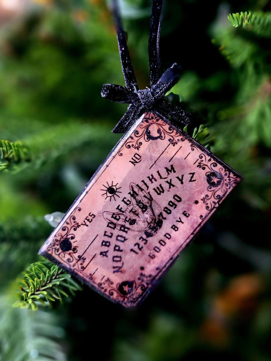 Miniature ouija board hanging decoration miniature witch items 