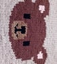 Handknitted Chunky Bear Blanket - Image 3