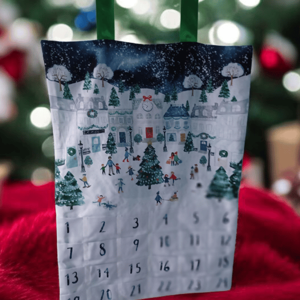 Christmas Village Scene Advent Calendar 