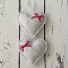 Handmade Hanging Heart Decoration 