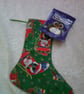 Santa on Stockings 7.5 inch Stocking - Image 5