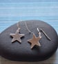 Sterling Silver Dangle Star Earrings  - Image 5
