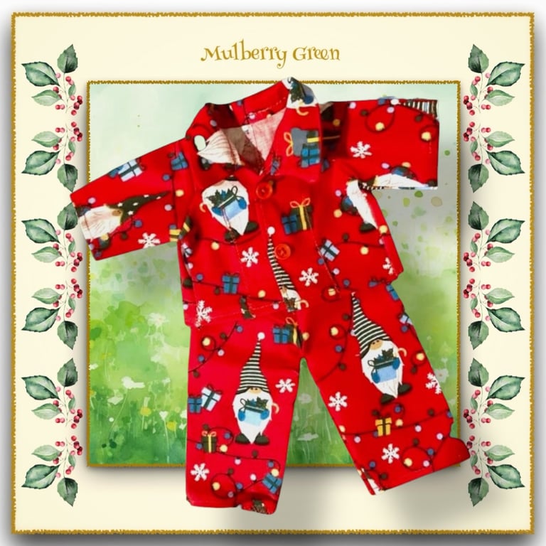 Christmas Gnome Pyjamas