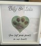 Pet Memorial Pebble Paw Print Shadow Box - Image 2