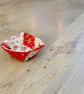 Small Festive Patchwork Basket - Image 2