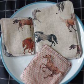 Horse Kitchen cloth Reusable kitchen and dish cloths highly absorbent.
