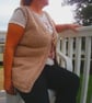 KNITTING PATTERN PDF Natural Vest - Image 2